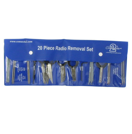 20 Piece Radio Removal Set