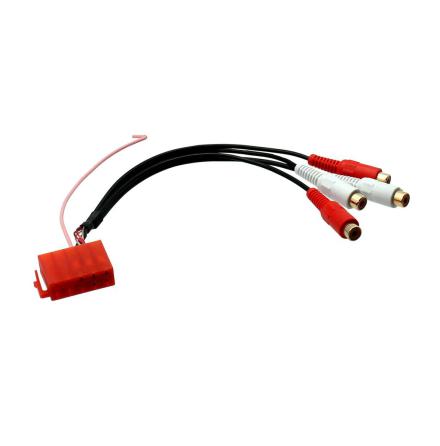 ISO Plug 10 Pin Line Out 4 RCA