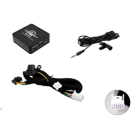 Toyota Bluetooth A2DP/Bluetooth Interface allows plug and pl