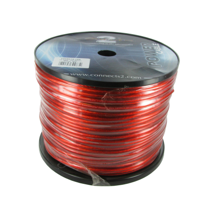 Power Cable 10 AWG 150M Red