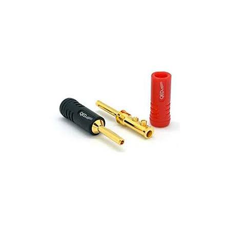 SCREWLOC ABS 4MM PLUG (25 RED 25 BLACK)